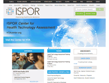 Tablet Screenshot of ispor.org